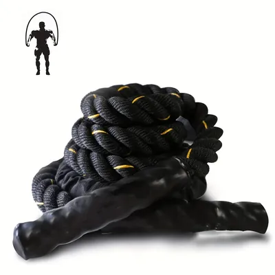25 mm*3 M Weighted Jump Rope For Fitness Heavy Jump Rope 10ft Women Men Workout Battle Ropes Fitness Training Skipping Rope