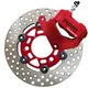 200mm motorcycle Brake Calipers Discs set For Honda DIO AF27/28 /18 ZX AF34 /35/36 Floating Rapid