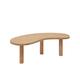 Table basse en bois marron 118,5x40cm