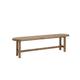 Banc en bois de sapin vieilli 160x45cm