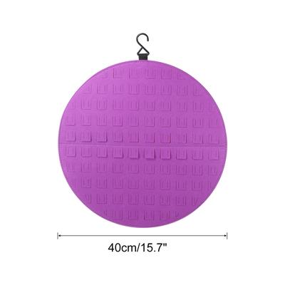 15.7" Diameter Pin Banner, Pin Storage Organizer Holder Round