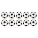 10Pcs Small Plastic Soccer Decoration Floating Soccer Aquarium Decoration Aquarium Decor Ball Toy for Kids Party Fish Tank Decor S