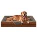 PayUSD Dog Beds for Large Dogs Orthopedic Dog Bed Sofa Large Medium Small Supportive Egg Crate Foam Pet Couch Bed with Removable Washable Cover Non Skid Bottom L Brown