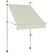 vidaXL Retractable Awning with Hand Crank Sunshade Shelter for Patio Outdoor - 39.4"