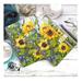 Fnochy Home Tool Set 2023 Planner - 2023 Planner/Calendar January 2023 - December 2023 2023 Planner Weekly & Monthly 6.2x 8.5in Thick Stock + Double Wire Bindin sunflower