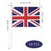 50pcs Britain National Flags UK Flags Hand Waving Sports Events Cheering Flags Union Jack Flags