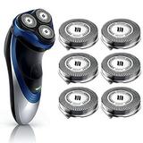 SH30 Replacement Heads for Philips Norelco Series 3000 2000 1000 Shavers Compatible with Philips Norelco S1560 Shaver Head SH30 Blades ComfortCut for norelco SH30 Shaving heads 6-Pack