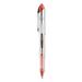 2PC uniball VISION ELITE Roller Ball Pen Stick Bold 0.8 mm Red Ink White/Red Barrel