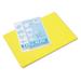 1PC Pacon Tru-Ray Construction Paper 76 lb Text Weight 12 x 18 Yellow 50/Pack