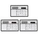 Mini calculator 1 Set Mini Calculators Ultra-thin Calculator Portable Calculating Tool