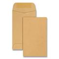 1PC Quality Park Kraft Coin and Small Parts Envelope #3 Square Flap Gummed Closure 2.5 x 4.25 Brown Kraft 500/Box