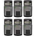 (6 Pack Value Bundle) ZQRPCA TI-30Xa Scientific Calculator 10-Digit LCD