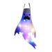 Dengmore Halloween Decorative Light Flag Wind Socks Colorful Glowing Decorative Wind Socks With Hanging Rope For Home Yard Halloween Ghosts Windsocks With LED Light Hanging Decorations
