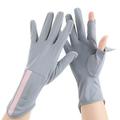 1 Pair UV Protection Gloves Driving Gloves Women Full Finger UV Gloves Sun Gloves Sun Protection Gloves Thin Gloves UV Light Gloves Women Cycling Gloves for Women Gray