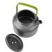 VerPetridure Outdoor Camping Set Pot Teapot Combination 2-3 Person Set Pot