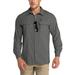 Outdoor Ventures Men s UPF 50+ UV Sun Protection Shirt Long Sleeve Hiking Fishing Shirt Cooling Quick Dry for Safari Travel Storm Grey