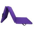 Three Fold Folding Exercise Mat Foldable Yoga Mat for Training Fitness Workout Oxford Cloth