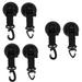 Suction Cup Hooks 6 Pcs Suction Cup Hook Swivel Hooks Heavy Duty Suction Cups Outdoor Hooks Shower Hooks for Inside Shower Heavy Duty Lock Grip Abs Nylon Suction Cup Hanger