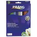 1PC Prang Colored Pencil Sets 3.3 mm 2B (#1) Assorted Lead/Barrel Colors 36/Pack