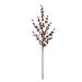 1PC Simulated Berries Sticks Decor Lifelike Berries Twig Decor Artificial Berry Twig Decor Vivid Berry Cuttings Decor Festival Household Berries Twig Ornament for Home Office (Red)