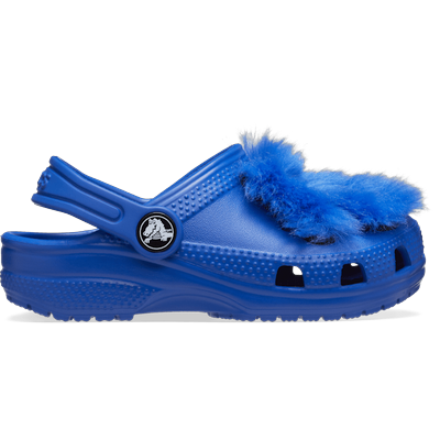 Crocs Blue Bolt Toddler Classic I Am Monster Clog Shoes