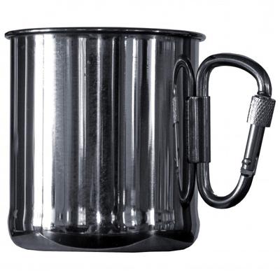 Basic Nature - Thermobecher Karabiner Gr 0,33 l grau Image