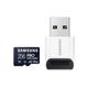 Samsung PRO Ultimate microSD-Karte + USB-Kartenleser, 256 GB, Für Smartphones, Drohne und Action-Cam , UHS-I U3, 200 MB/s Lesen, 130 MB/s Schreiben,‎ MB-MY256SB/WW