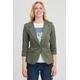 Kurzblazer FRANSA "Fransa FRZablazer 1 Blazer - 20604689" Gr. l, grün (dusty olive) Damen Blazer