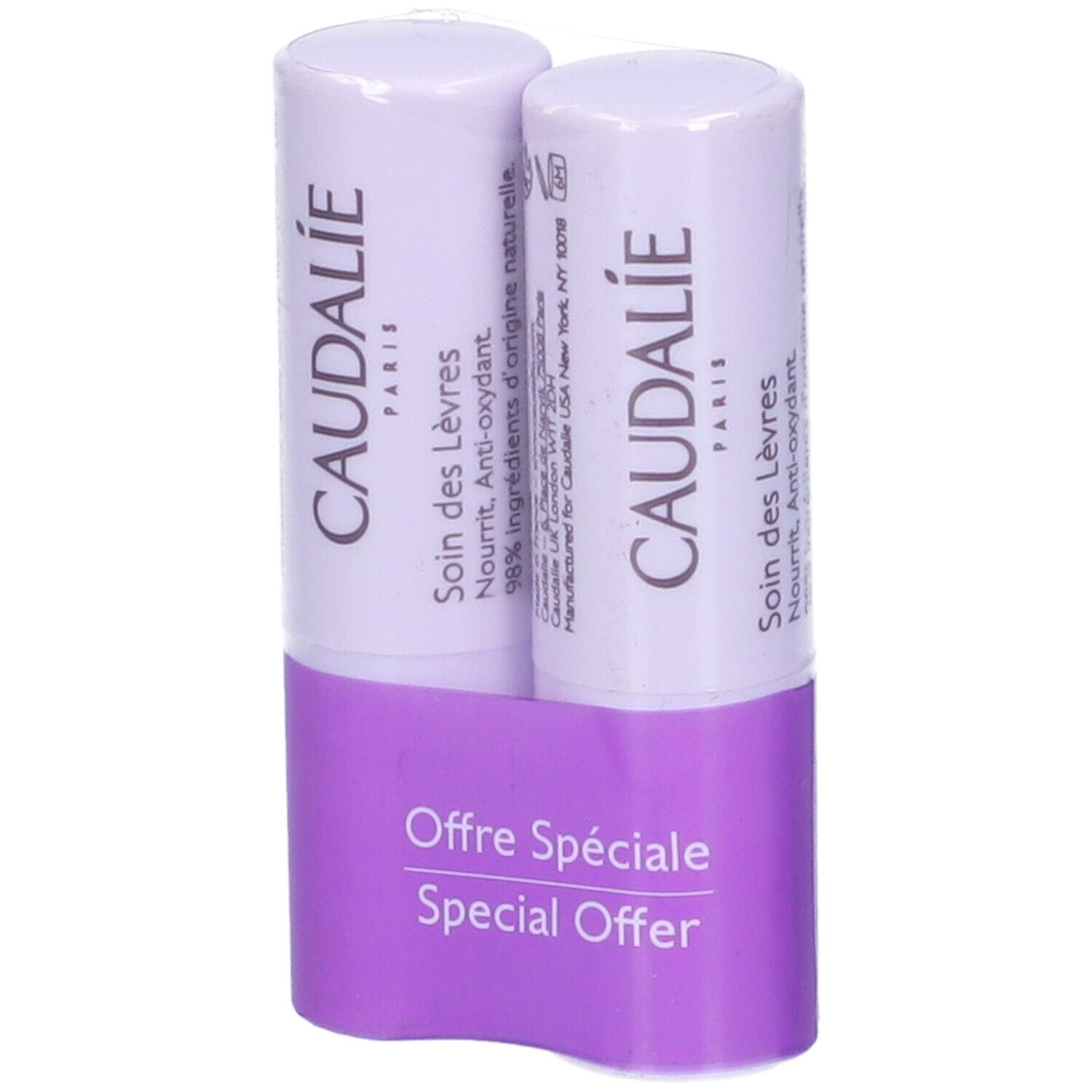 Caudalie Vinotherapist™ Trattamento Labbra 2x4,5 g Protezione per le l