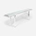 Clear Home Design Console Table Plastic/Acrylic/Glass | 30 H x 60 W x 16 D in | Wayfair ULGCONS-MD