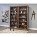 Martin Furniture Avondale 94" H x 80" W Standard Bookcase Wood in Brown | 94 H x 80 W x 15 D in | Wayfair AE4094KIT2