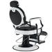 Inbox Zero Hittner Latitude RunÂ® Heavy Duty Metal Luxury Vintage Barber Chair All Purpose Professional Hydraulic Reclining Salon Beauty Spa Chair Styling Equipm Faux Leather | Wayfair