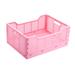 Truu Design Storage Bin 16"L x 12"w x 7"H inches Plastic in Pink | 5.5 H x 16 W x 12 D in | Wayfair 52296DC-4