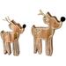 The Holiday Aisle® Wooden Tabletop Reindeer Figurines, 2 Piece Set | 8.25 H x 5.5 W x 0.25 D in | Wayfair 2051E15C5807470393903B56B6D05284