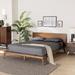 The Twillery Co.® Yatesville Bed Wood in Brown | 34.2 H x 87.3 W x 86.5 D in | Wayfair 30960C4198A94FB2A6F6690D6AF61DAB