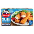 Birds Eye Cod Fish Fingers 10 Pack 280G