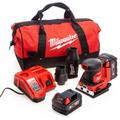 Milwaukee M18 BQSS 1/4 Sheet Sander (2 x 5.0Ah Batteries)