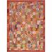 Pasargad Home Kilim Collection Reversible Wool Multicolor Area Rug- 8' 4'' X 11' 3'' - Pasargad Home 990255 8x11