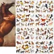1Pcs Horse Fake Temporary Tattoos for Kids Birthday Party Supplies Favors Cute Horse Tattoos
