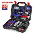WORKPRO 160PCS home Tool Set Hand Tools for Daily Use Househould Tool Kits Screwdriver Set Wrench