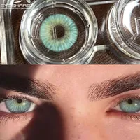 Eye share neue Mode Farbe Kontaktlinsen für Augen braune Augen Kontaktlinsen bunte Make-up grüne