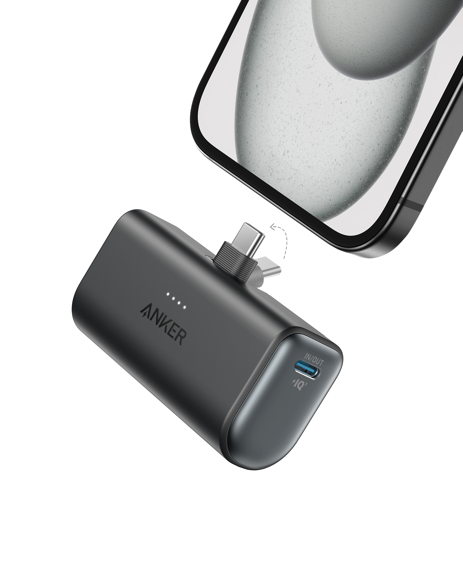 Anker Nano Powerbank (22,5W, Integrierter USB-C Konnektor) Image