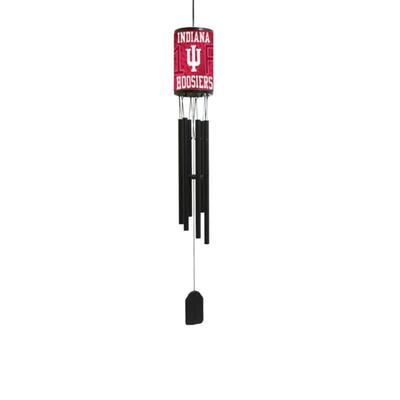 NCAA Wind Chime, #1 Fan with Team Logo, Indiana Hoosiers