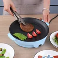 Poêle à frire électrique multifonction gril non collant cuisson au four poêle à rôtir cuisinière