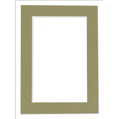 10x20 Mat Bevel Cut for 5x15 Photos - Acid Free Valley Green Precut Matboard - For Pictures, Photos, Framing