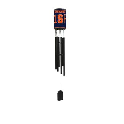 NCAA Wind Chime, #1 Fan with Team Logo, Syracuse Orange