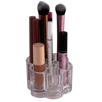 Simplify 6 Pencil and 6 Lipstick Holder - Clear - 12 Compartment