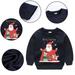 Godderr Kids Baby Sweatshirt Toddler Christmas Toddler Sport Sweat 1-6T Little Boys Girls Sweatshirts Crewneck Long Sleeve T Shirts Kids Pullover Tops