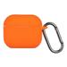 Dustproof Anti Lost Accessories Sports Protective Case Earphone Shell Soft Silicone Cover 2.5mm Thickness ORANGE