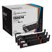 LD Compatible Printer Ribbon Cartridge Replacement for AMT Datasouth 130074 (Black 3-Pack)